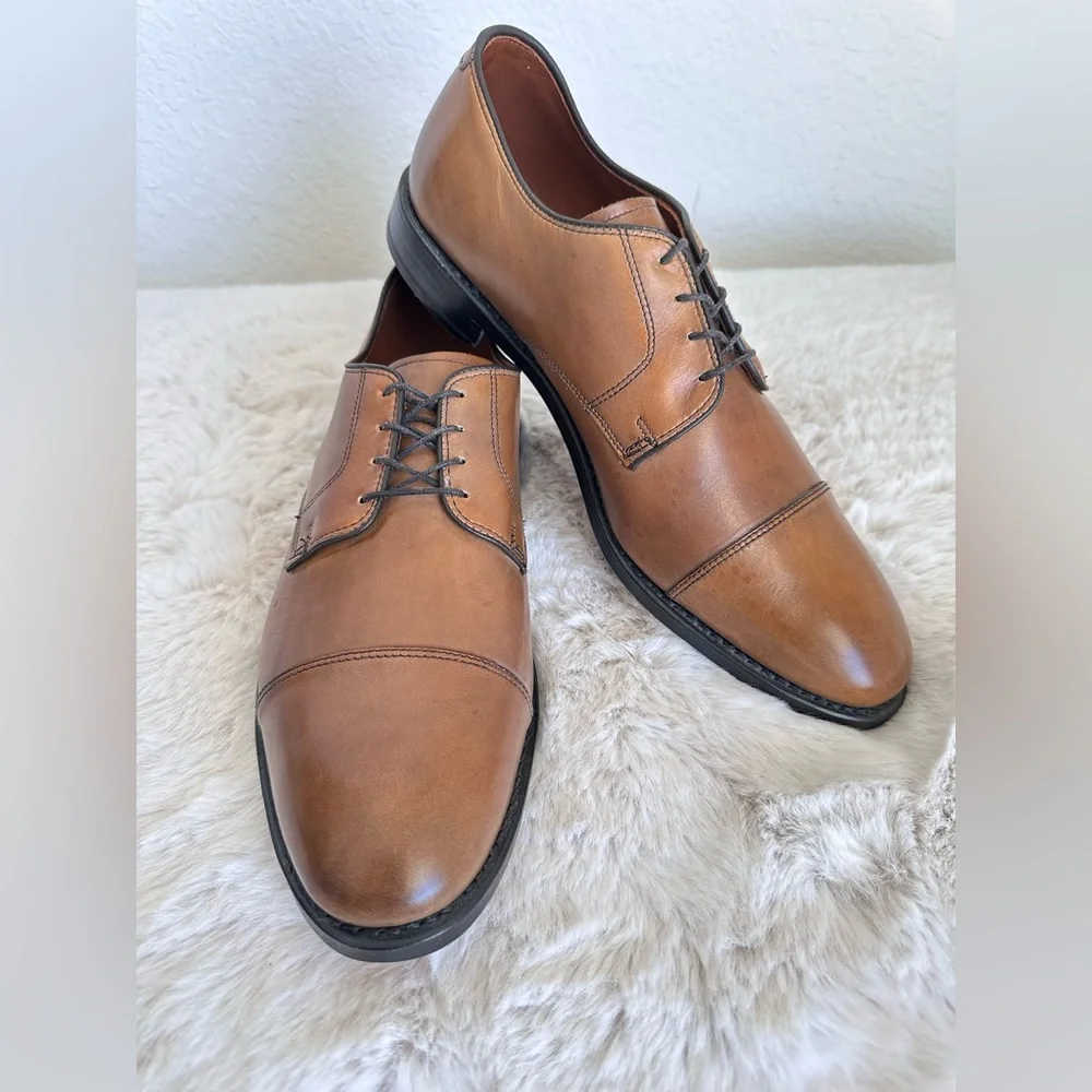 NEW Allen Edmonds Lexington Oxford Dress Shoes Men’s 10.5 D Leather Lace Up‎